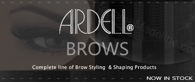 Full line of Ardell Brow Tools to compliment your Ardell Lashes and other Falsies. Style, define, groom, and beautify.