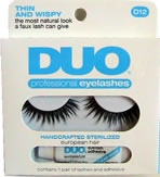 DUO Professional Eyelashes D12