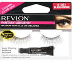 Revlon Fantasy Lengths Glue-On Lashes BLACK-BROWN