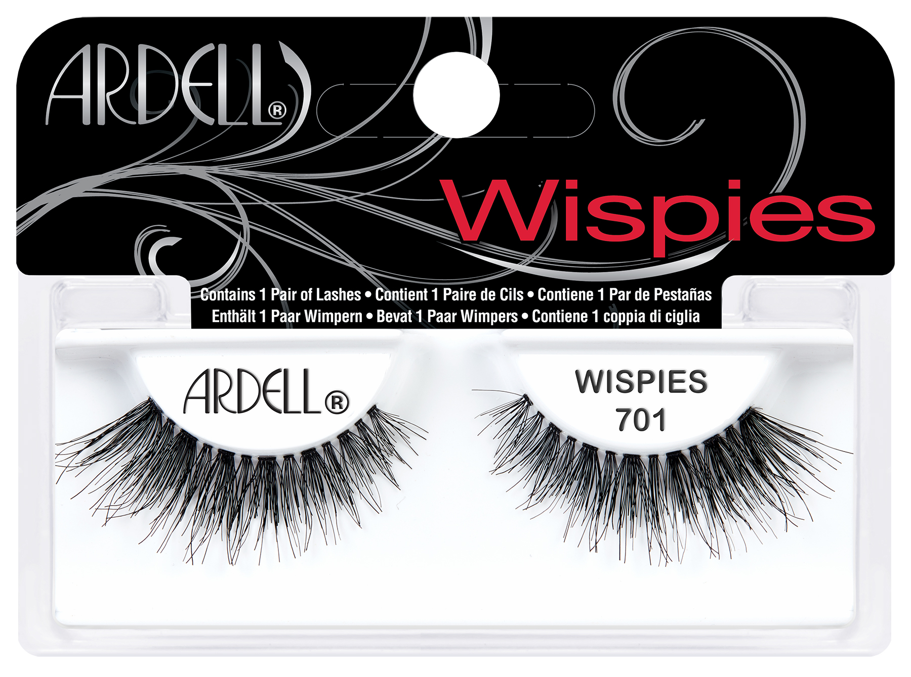 Ardell Natural Eyelashes Wispies 701, Ardell Natural Eyelashes - Madame ...